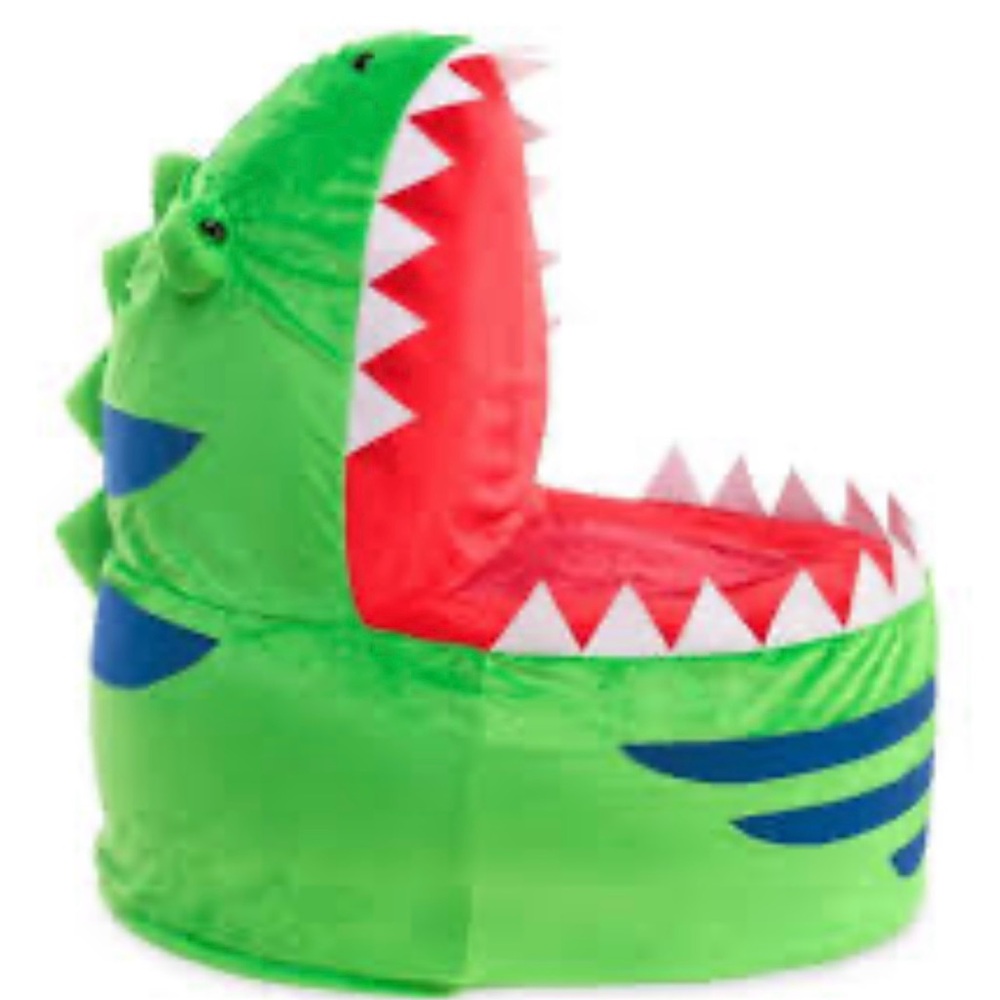 Chomposaurus kids dinosaur chair hearthsong exclusive blow up Christmas birthday